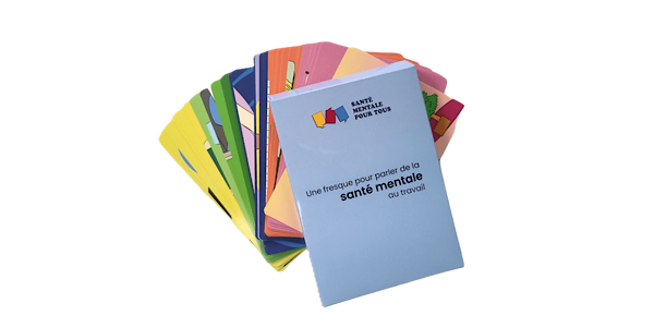 Une fresque pour parler de la santé mentale au travail